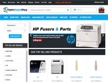 Tablet Screenshot of copiersupplystore.com